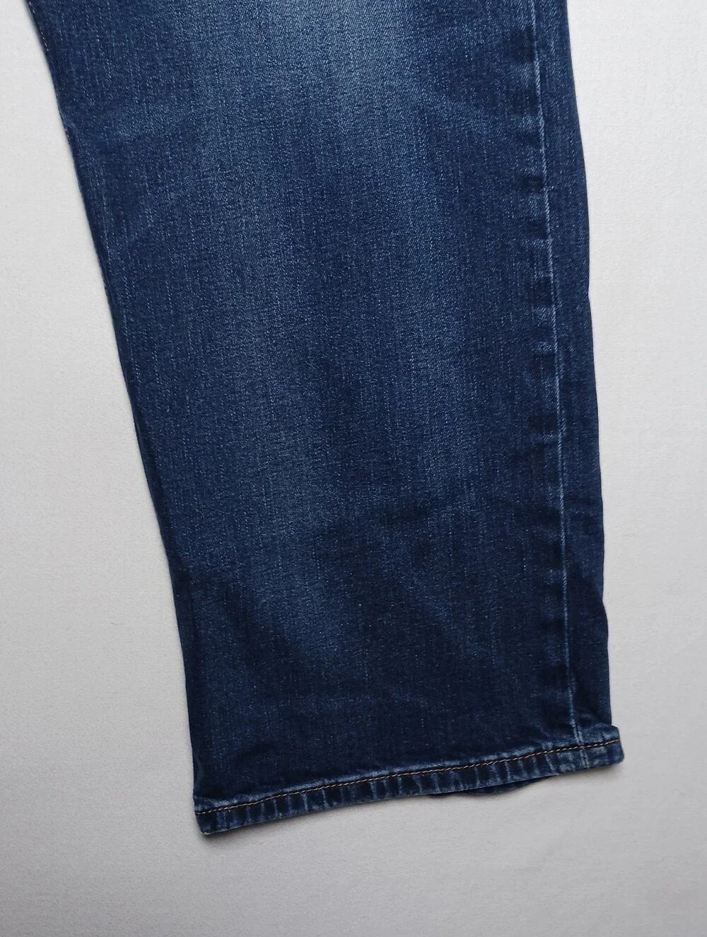 Levi's 569 Mens Loose Straight Fit Jeans 42X32 Dark Blue Wash Denim Stretch